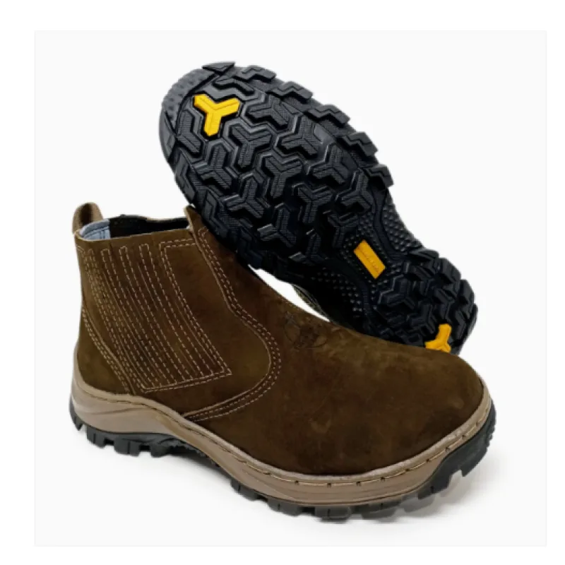 Botina Couro Ranger Brown REF.850 - Terrafortz