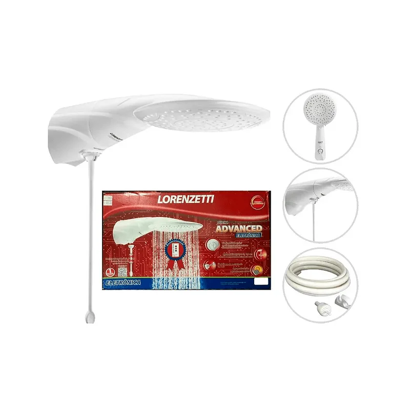 Chuveiro Ducha Advanced Eletrônico 127V 5500W - Lorenzetti — Eletrônicos