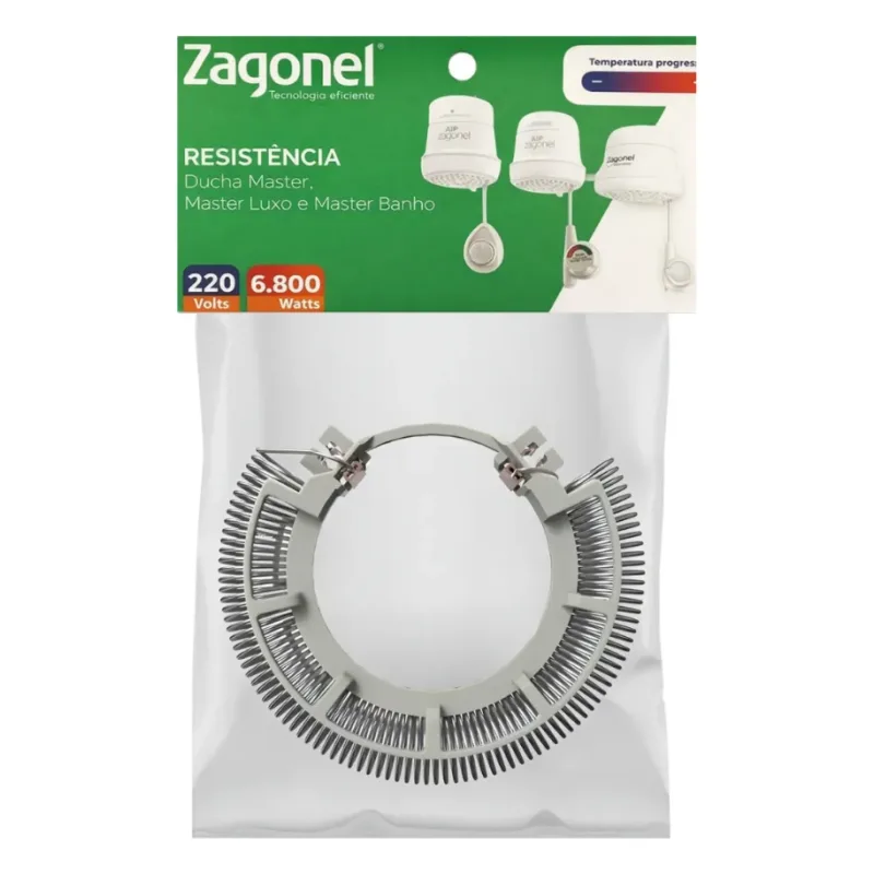 Resistência Ducha Elet 220V - Zagonel — Eletrônicos