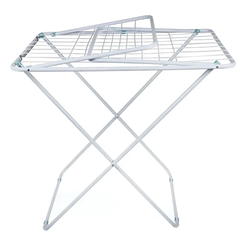 Varal De Chão C/Abas 25kg Maxi Branco - Mor — Suportes e Acessórios