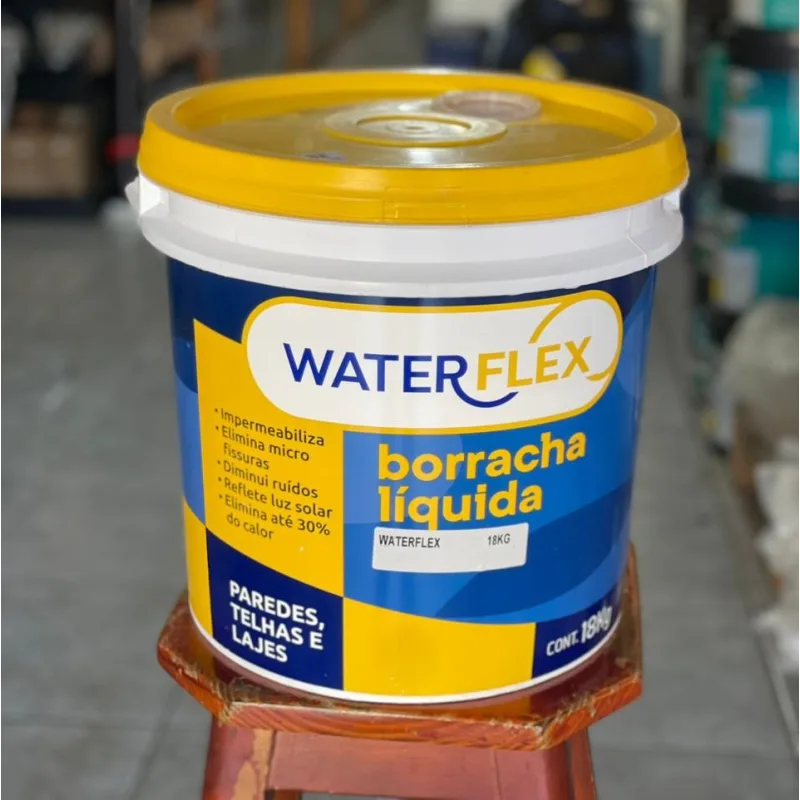 WaterFlex Borracha Liquida 18kg Varias cores - WaterColor — Tintas